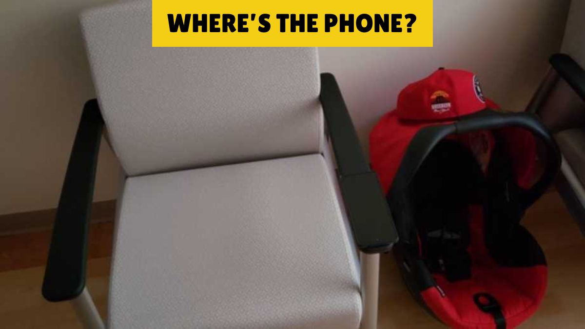 You’ve got hunter eyes if you can spot the hidden phone in 5 seconds!