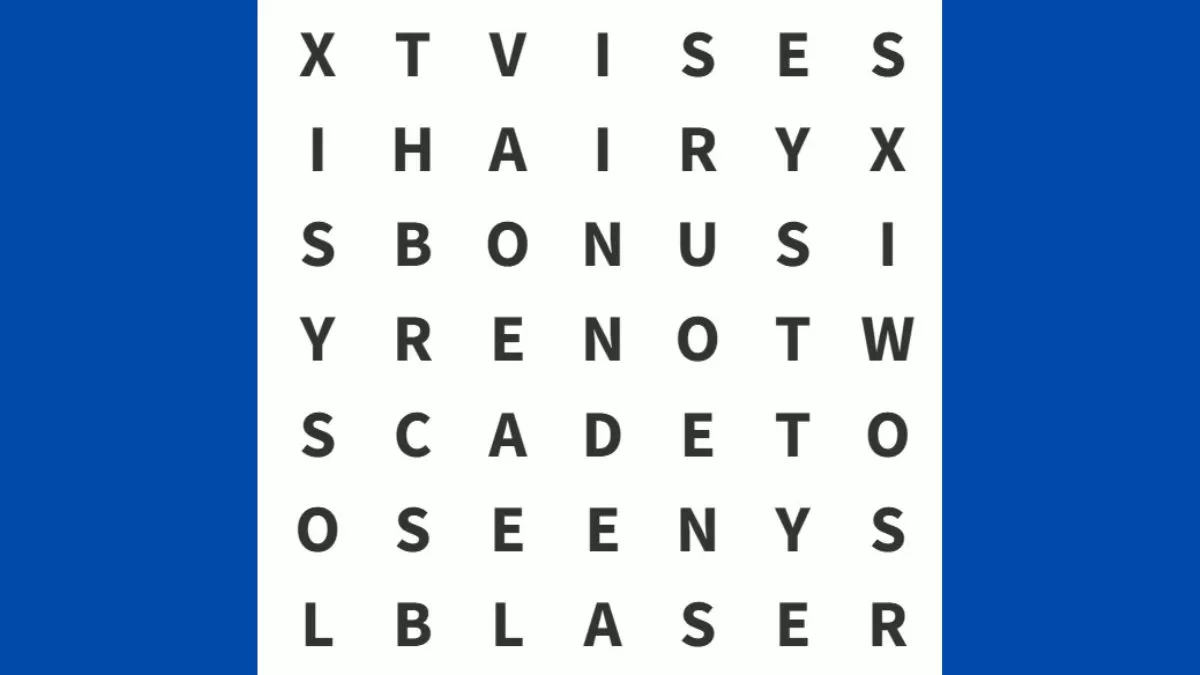 Word puzzle: Find "HONEY"