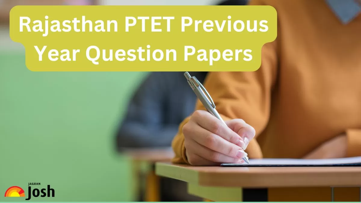 Rajasthan PTET Previous Year Question Papers