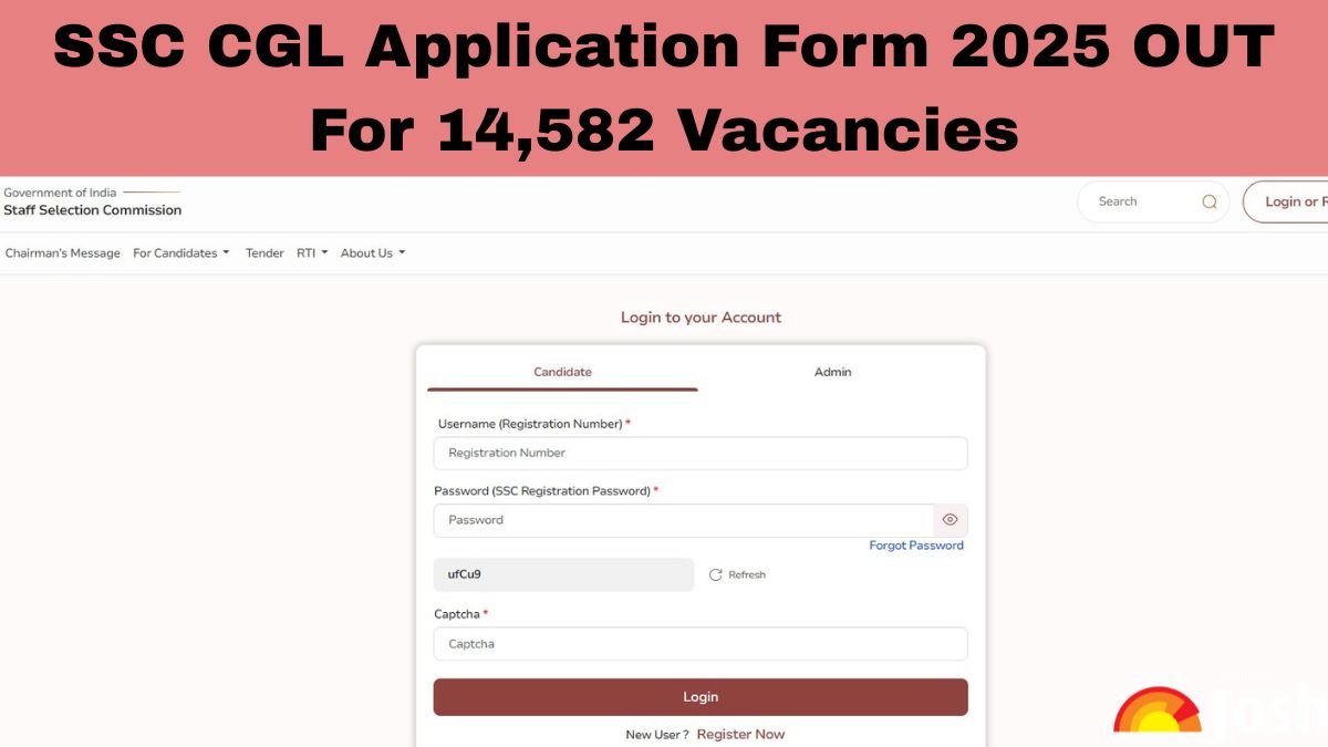 SSC CGL Application Form 2025 Released at ssc.gov.in, Apply Online for 14582 Vacancies, Direct Registration Link Here