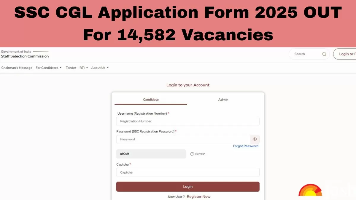 SSC CGL Apply Online 2025 Begins for 14582 Vacancies, Check Important Dates Here