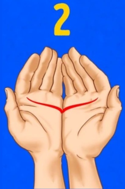 Heart Lines of Both Hands Align Personality Traits