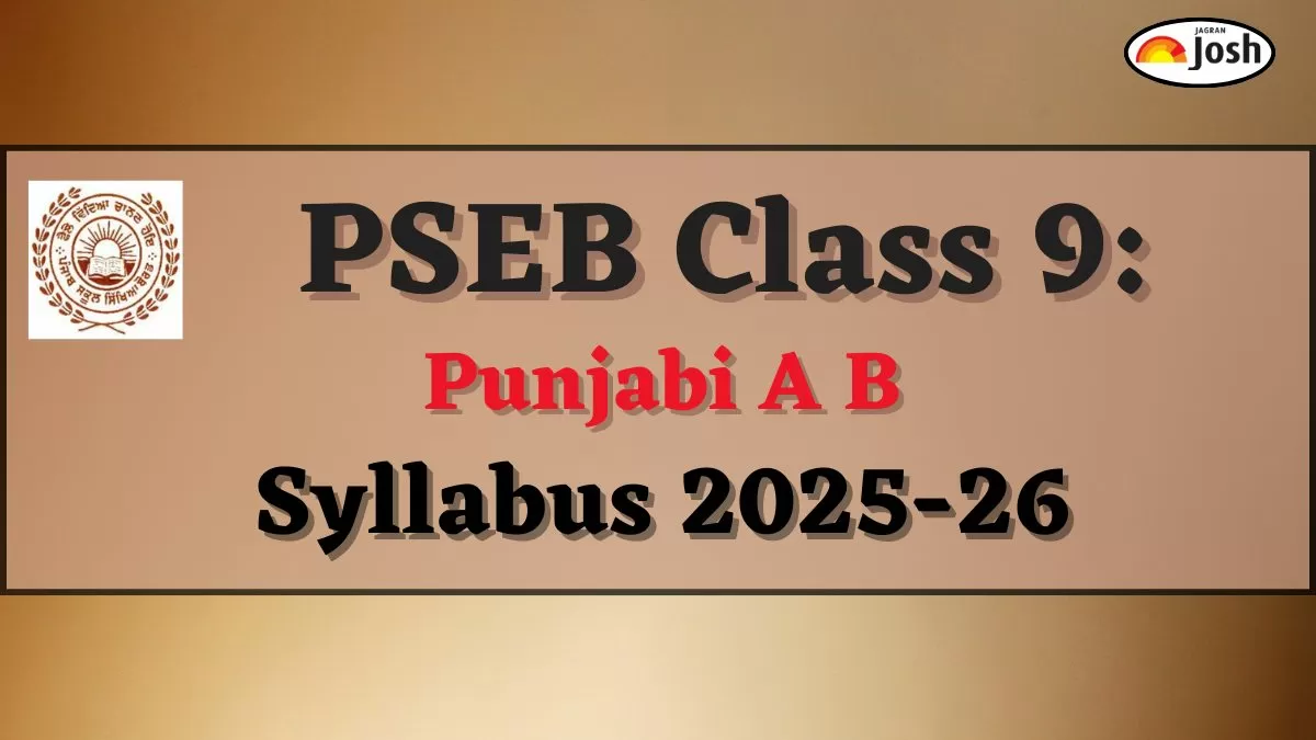 Punjab Board PSEB 9th Punjabi A&B Syllabus 2025-2026, Download PDFs Here