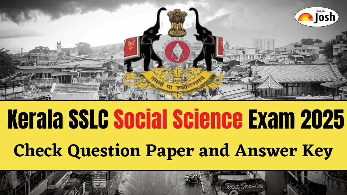 Kerala SSLC Social Science Exam 2025