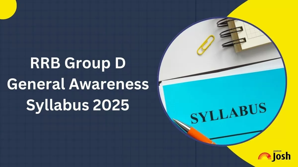 RRB Group D General Awareness Syllabus 2025