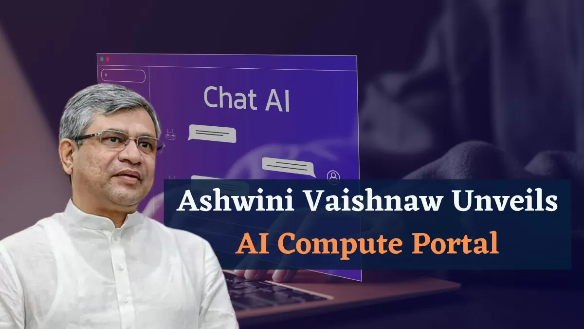 Ashwini Vaishnaw Launches Powerful AI Compute Portal and 27 AI Labs.