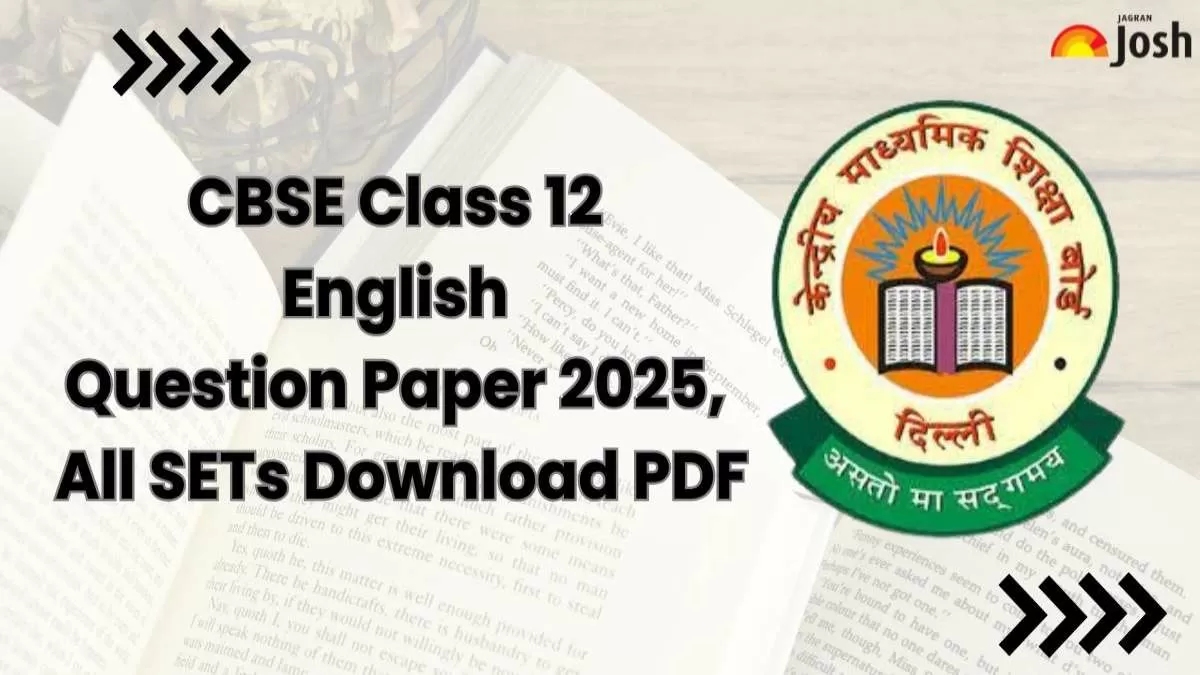 CBSE Class 12 English Question Paper 2025