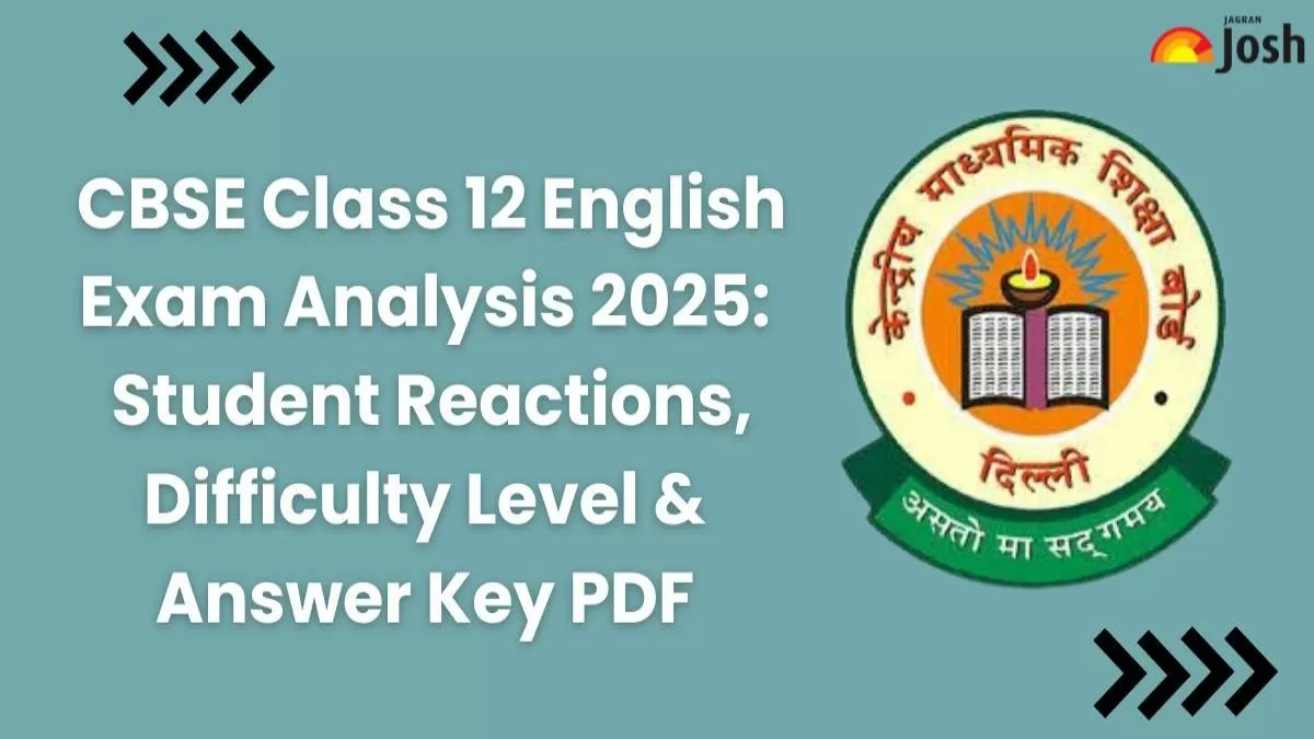 CBSE Class 12 English Exam Analysis 2025