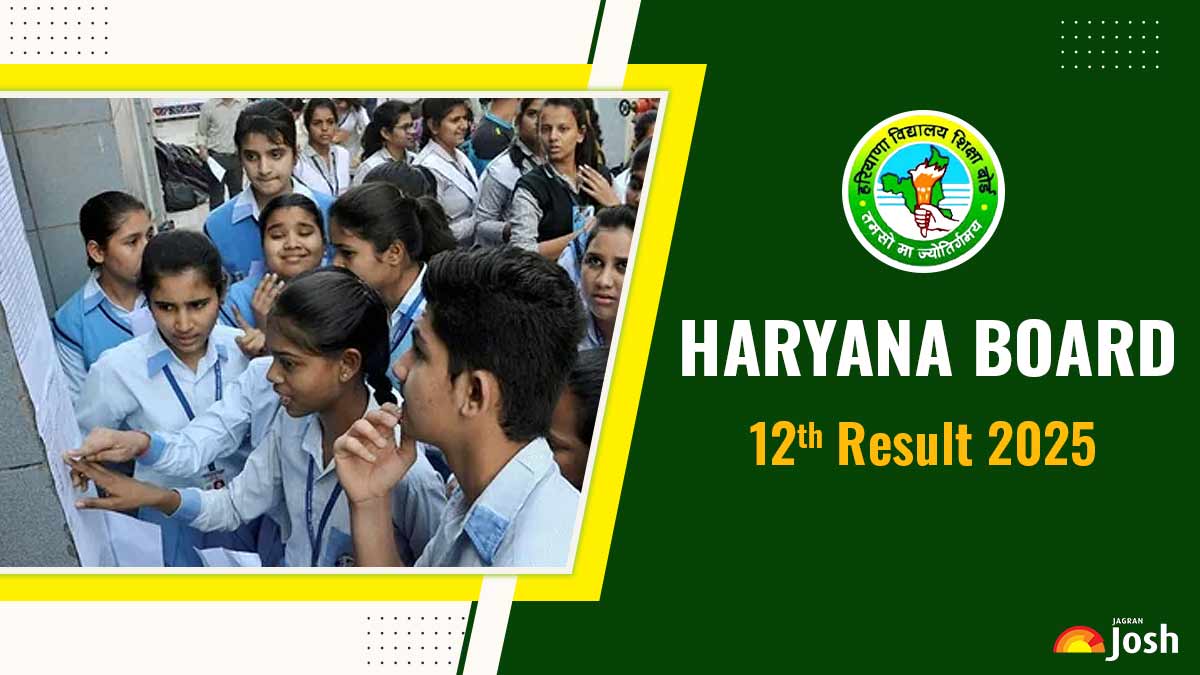 Haryana Board Exam 12th Result 2025.