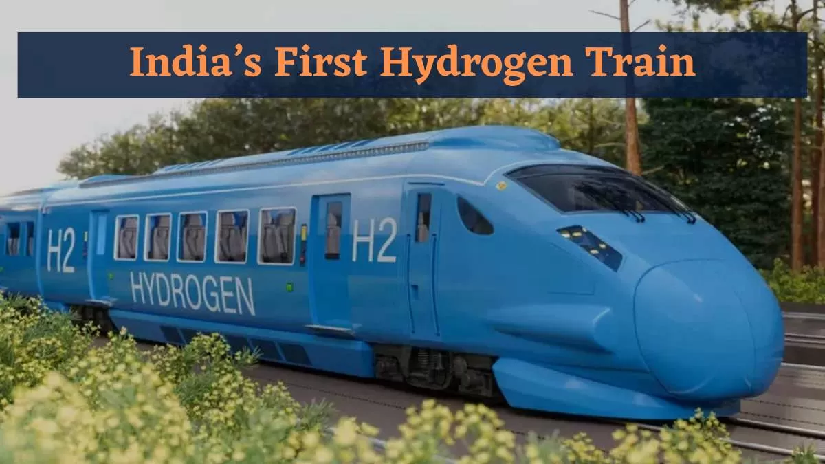 India’s First Hydrogen Train to Launch Soon.