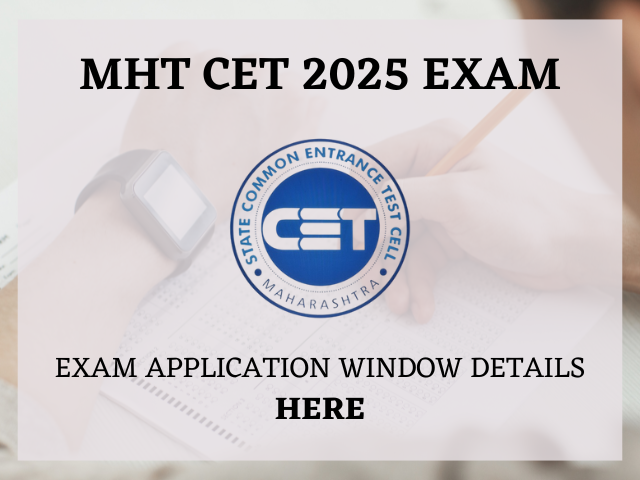 The Maharashtra Common Entrance Test (MHT CET) will cease the application correction window for the MHT CET 2025 today, March 12, 2025.