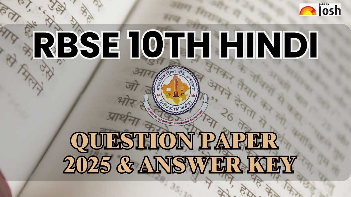 Rajasthan Board Class 10 Hindi Exam Analysis 2025: Difficulty Level, Question Paper & Answer Key