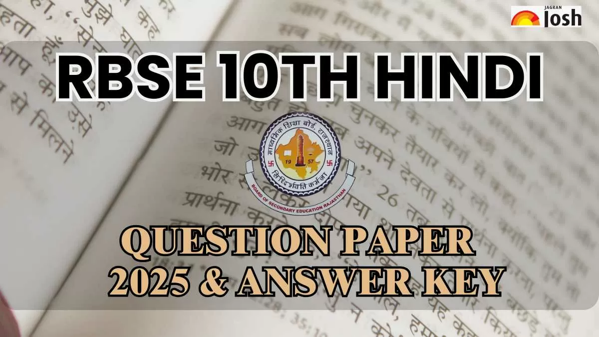 Rajasthan Board Class 10 Hindi Exam Analysis 2025: Difficulty Level, Question Paper & Answer Key