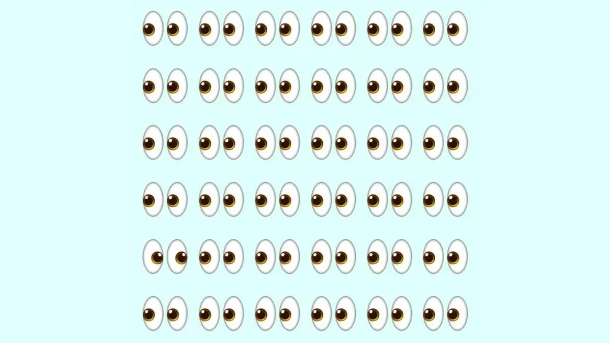 Find the different pair of eyes