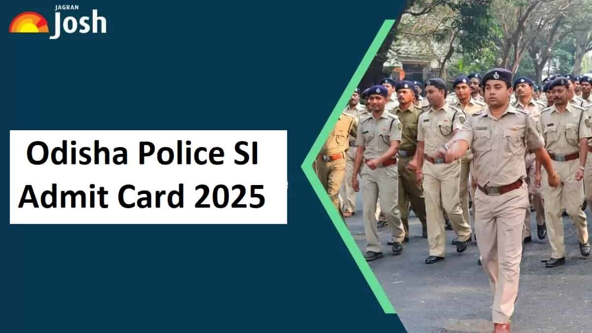 Odisha Police SI Admit Card 2025 OUT: Download OPRB Call Letter at odishapolice.gov.in