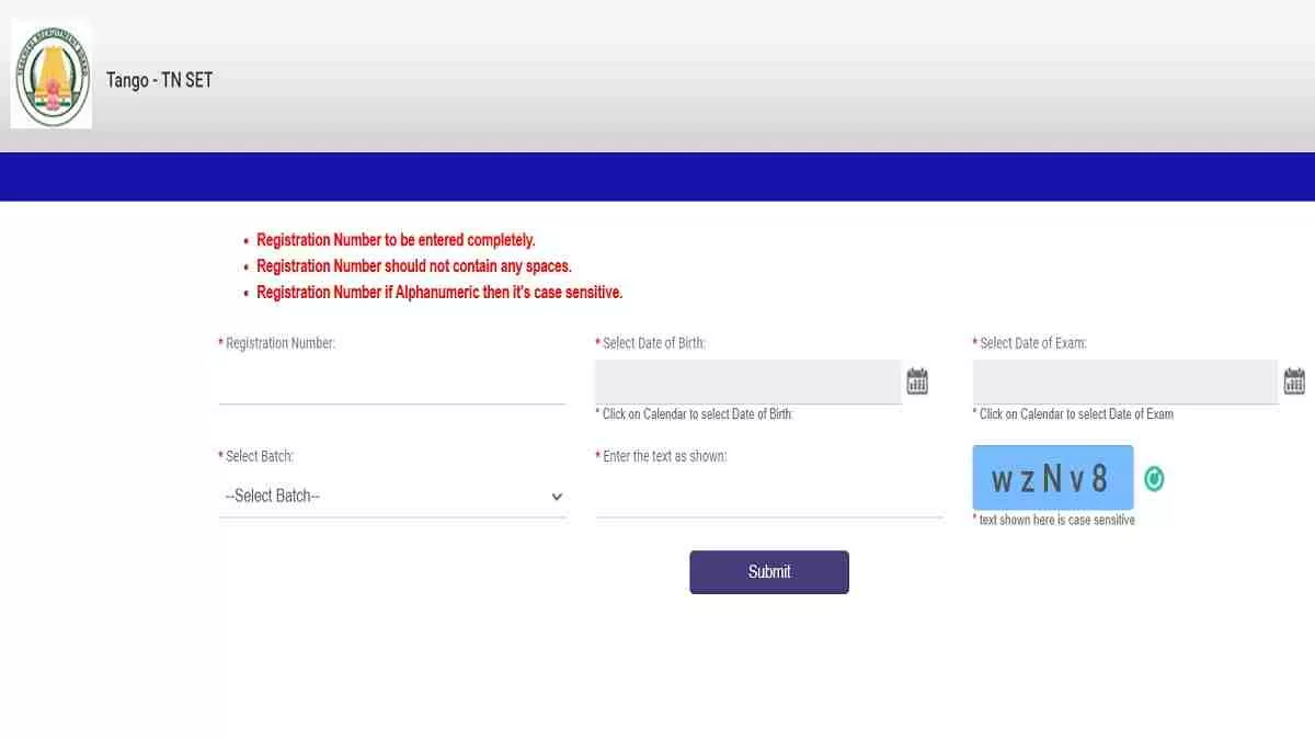 TNSET Answer Key 2025 released 
