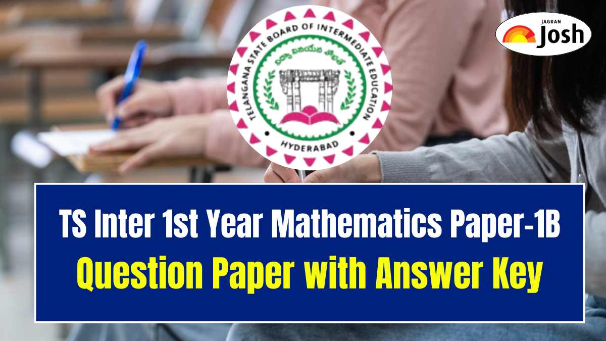 TS Inter 1st Year Maths Paper 1B Question Paper 2025 with Answer Key, Download PDF