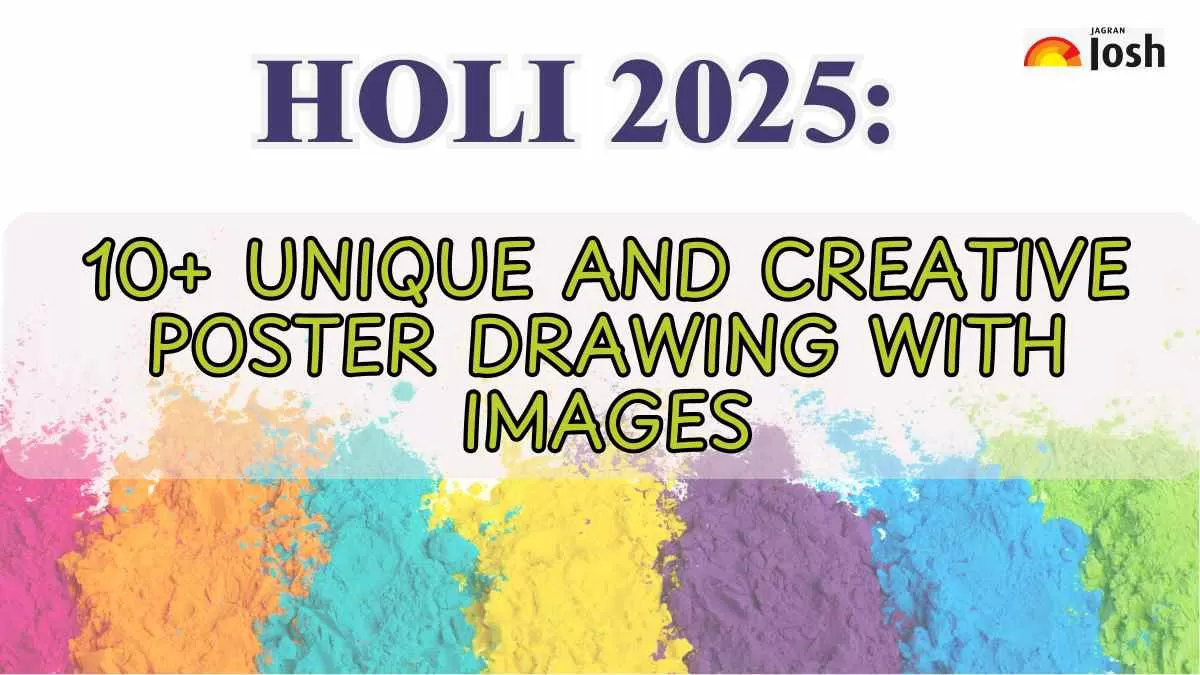 Get here unique and creative Drawing Ideas for the festival of Colours: Holi 2025