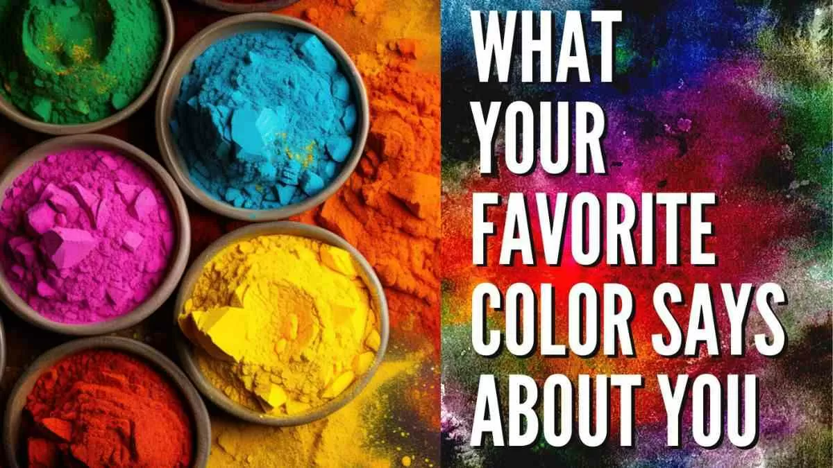 Favourite Colour Personality Test
