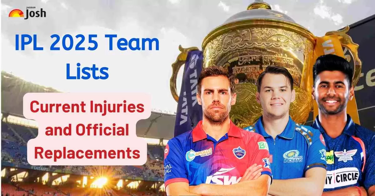 IPL 2025 Complete Squads: Latest on Injuries and Player Replacements