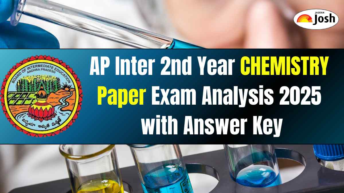 AP Inter 2nd Year Chemistry Exam Analysis 2025 with Answer Key, Download PDF