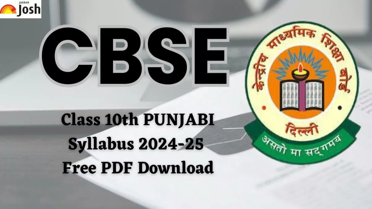 CBSE Class 10 Punjabi Syllabus 2025