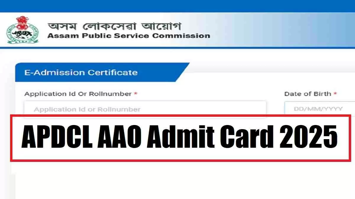 Get all details about APSC Hall Ticket 2025 here