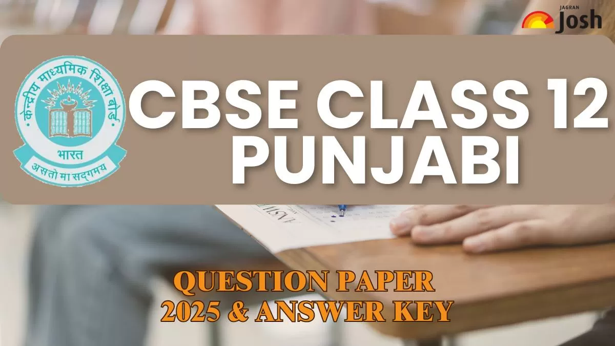 CBSE Class 10th Punjabi Question Paper And Answer Key With Exam ...