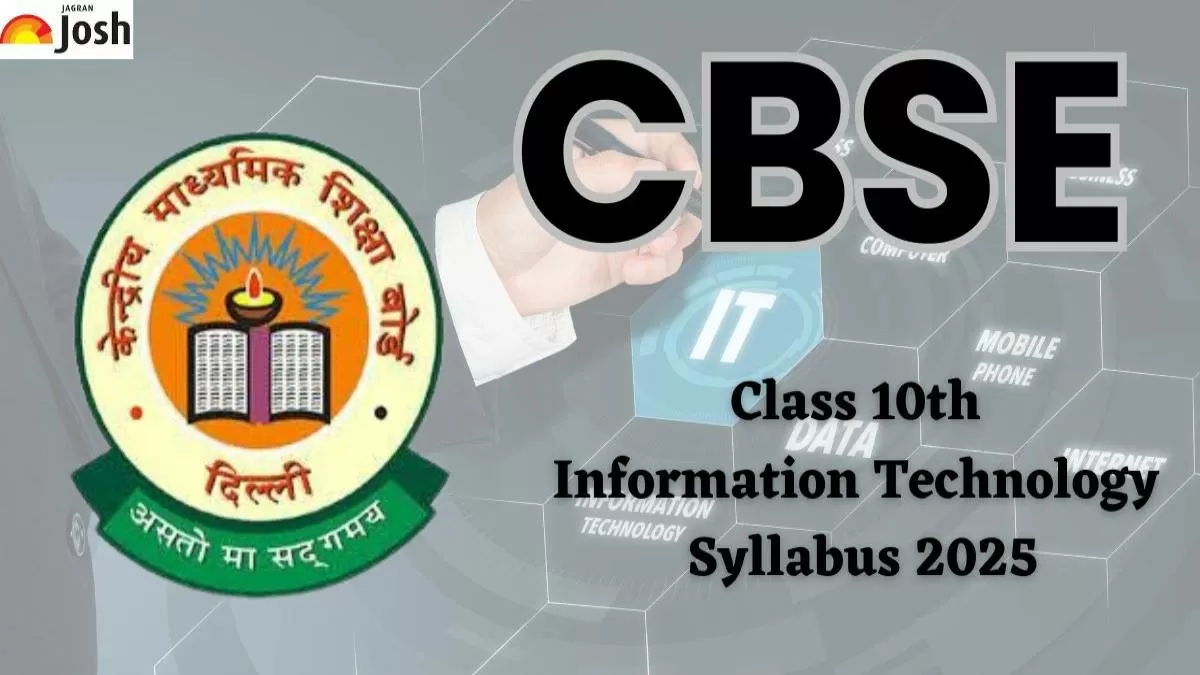 CBSE Class 10 Information Technology Syllabus 2025