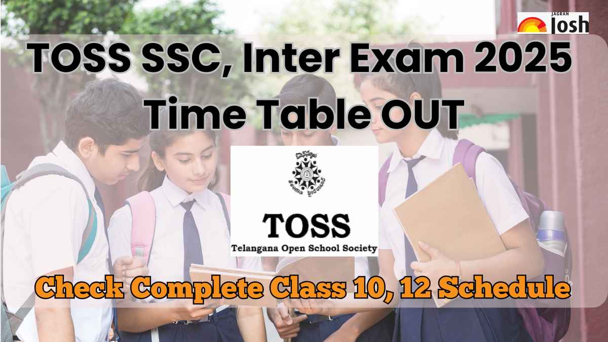 TOSS SSC, Inter Exam 2025 Time Table OUT; Check Complete Class 10, 12 Schedule here