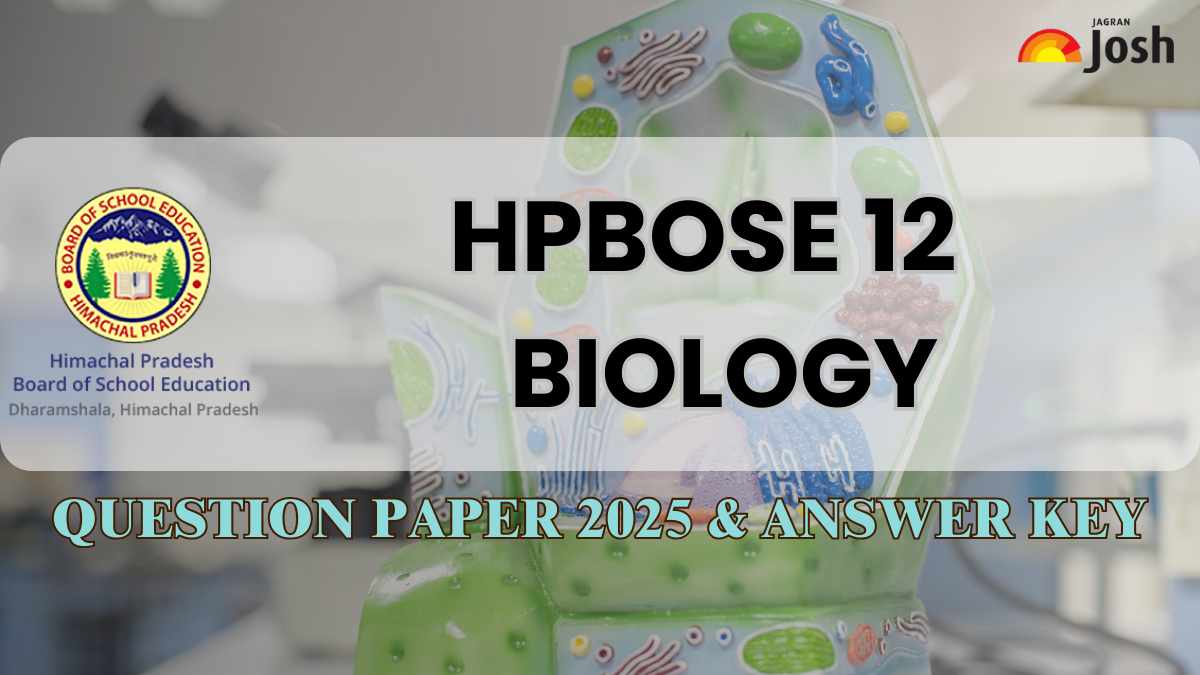 Himachal Pradesh Class 12th Biology Question Paper And Answer Key With Exam Analysis 2025: PDF Download