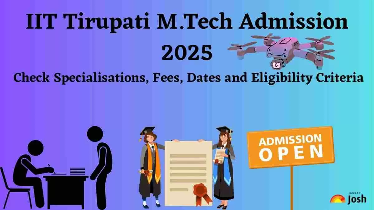 IIT Tirupati M Tech Admission 2025