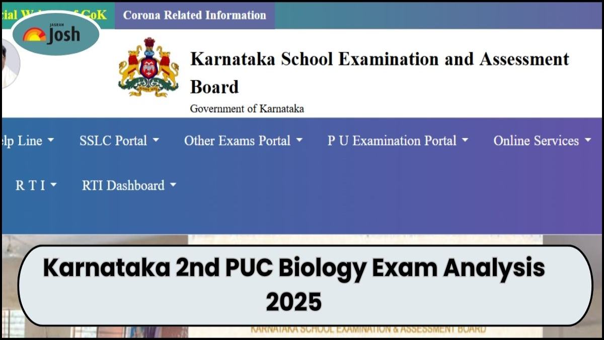 Karnataka 2nd PUC Biology Exam Analysis 2025: Student Reactions, Difficulty Level & Answer Key PDF