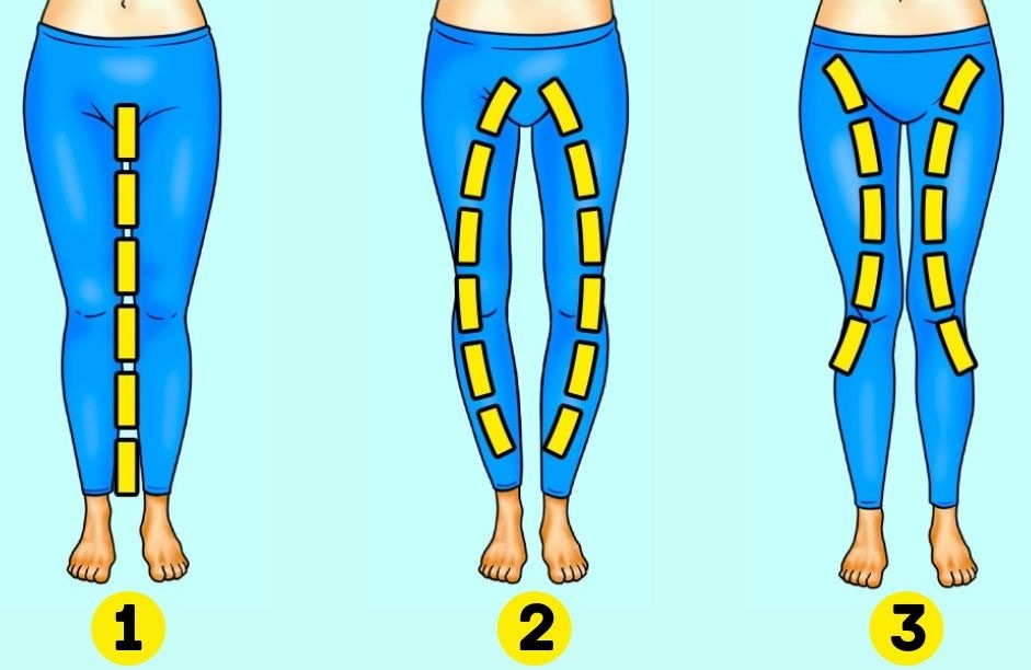 leg shape personality traits