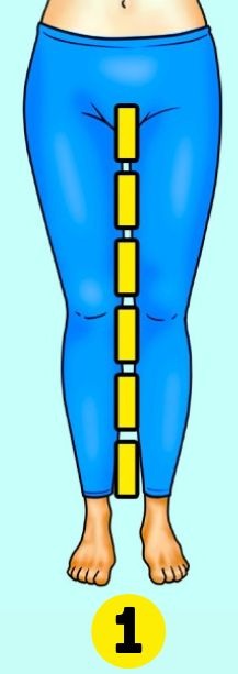leg shape personality traits