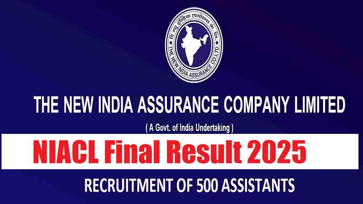 NICL Assistants Recruitment 2025 Result OUT at nationalinsurance.nic.co.in, Download List of Shortlisted Candidates for Medical Examination
