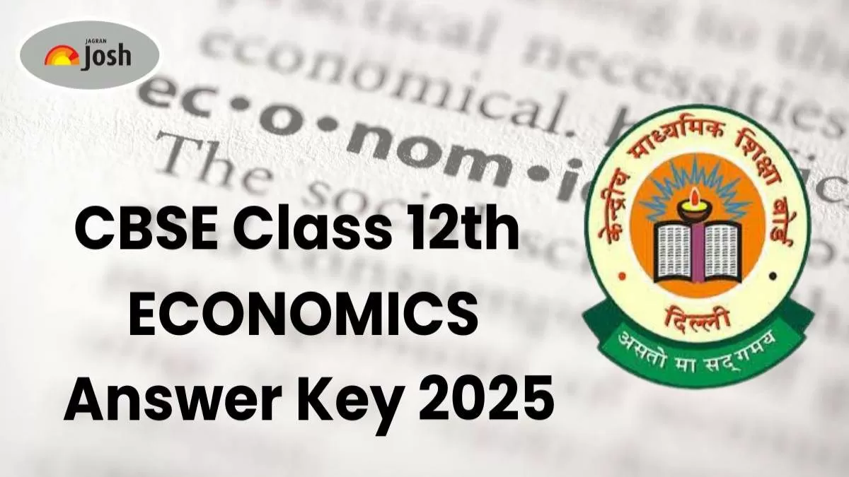 CBSE Class 12th Economics Answer Key 2025