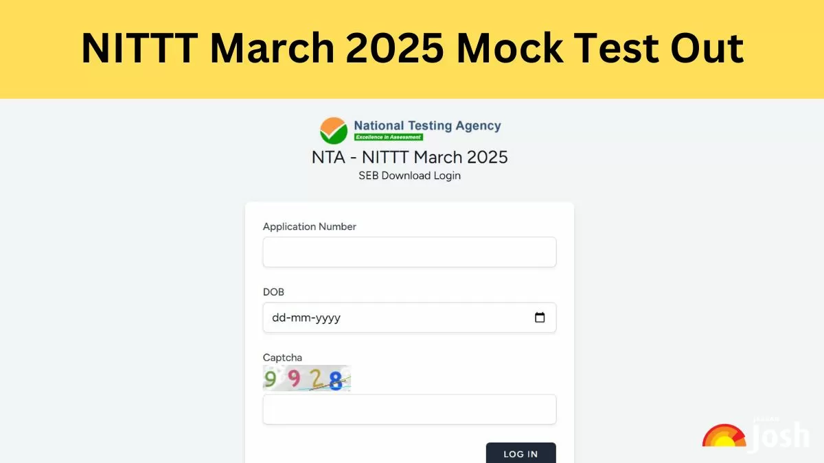 NITTT Mock Test 2025: Online Test Link Activated, Get Direct Link Here for Technical Teachers Training