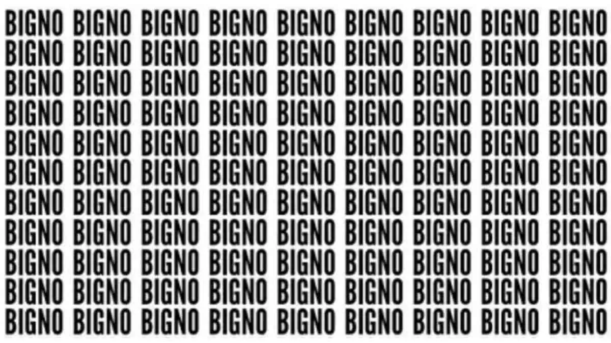Find ‘BINGO’ in This Optical Illusion.