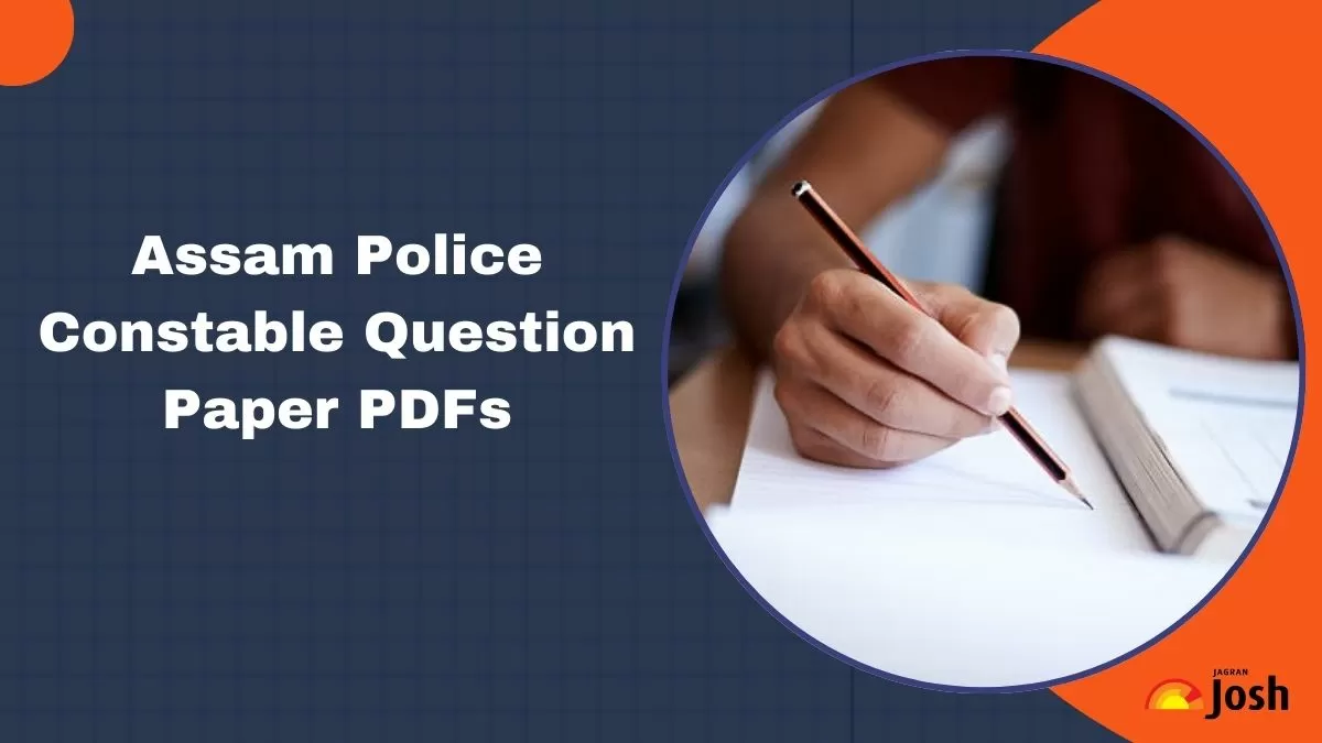 Assam Police Constable Question Paper 2025: Download Previous Year Papers PDF