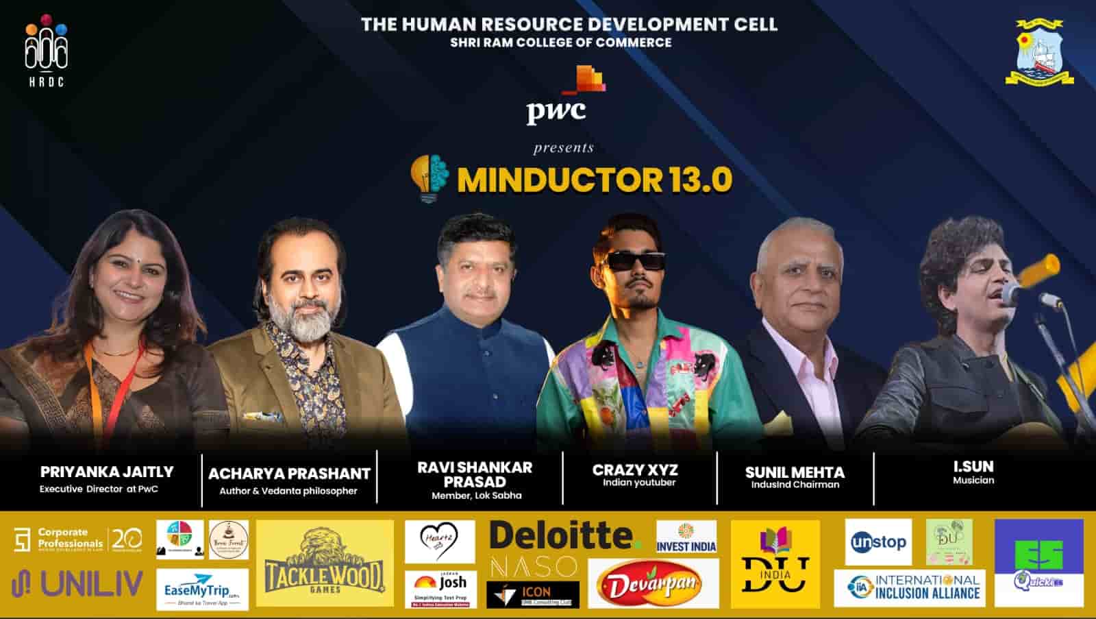 Minductor 13.0 The Largest Undergraduate HR fest is here!