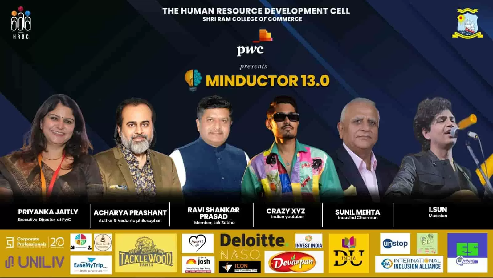 Minductor 13.0 The Largest Undergraduate HR fest 