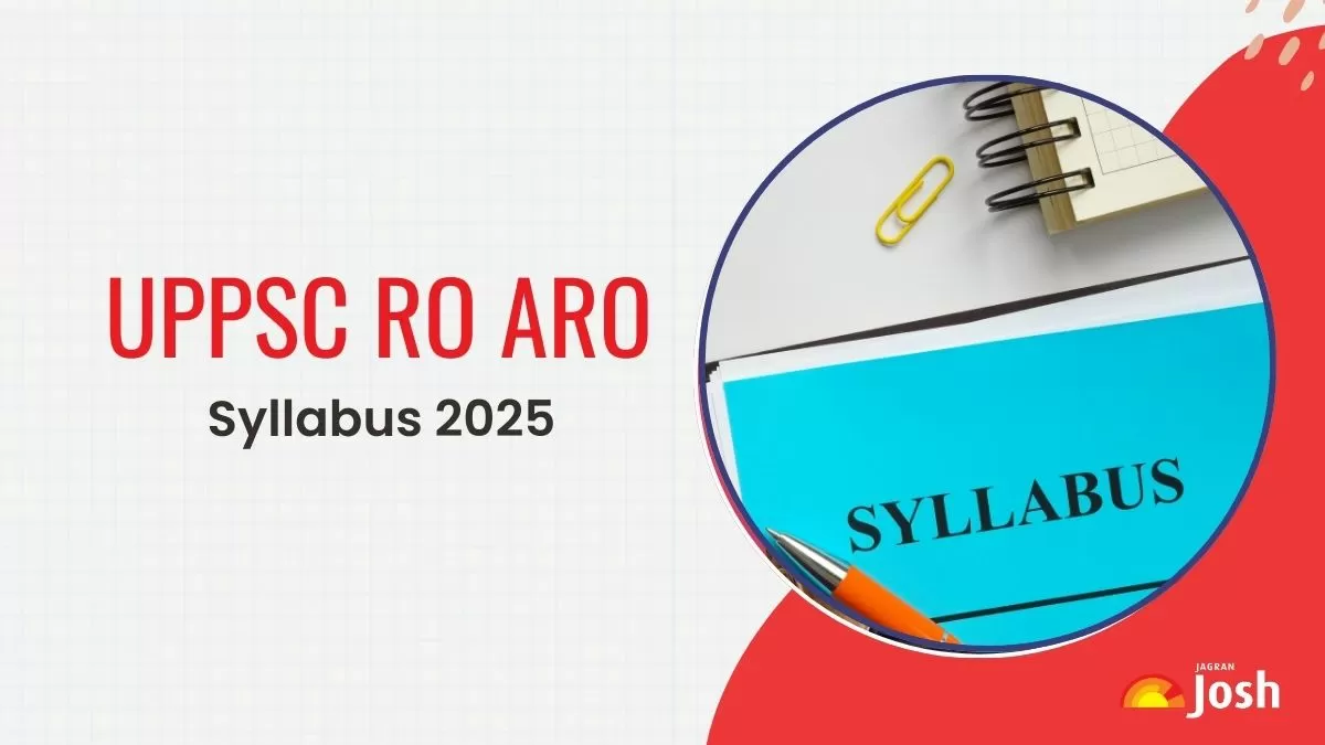 UPPSC RO ARO Syllabus 2025