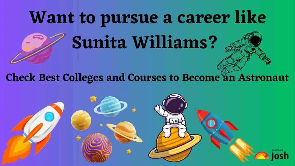 Want to pursue a career like Sunita Williams