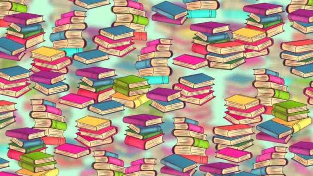 Spot The Matchstick Hidden Among Books In 5 Seconds! Only 1% Visually Sharp Pass This Optical Illusion IQ Test!