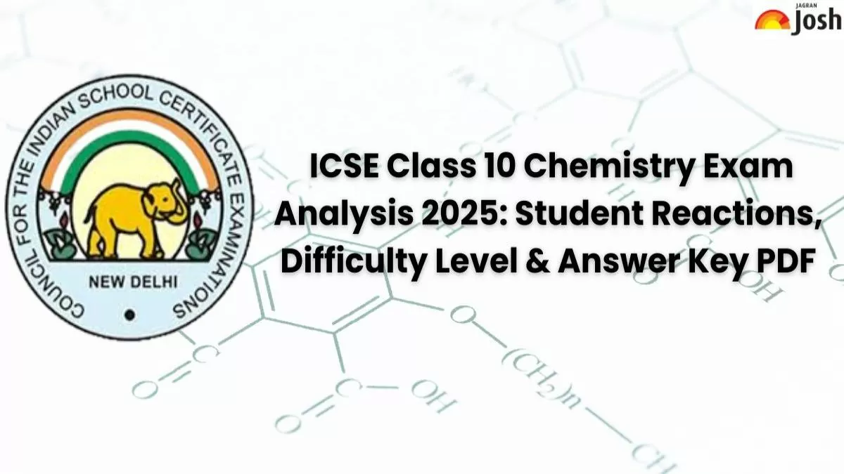  ICSE Class 10 Chemistry Exam Analysis 2025