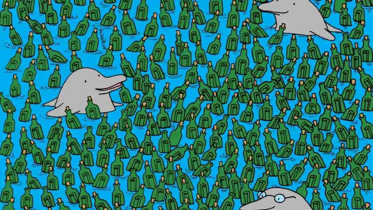 Only 1% of People Can Solve This Tricky Puzzle—Find 5 Empty Bottles Now!