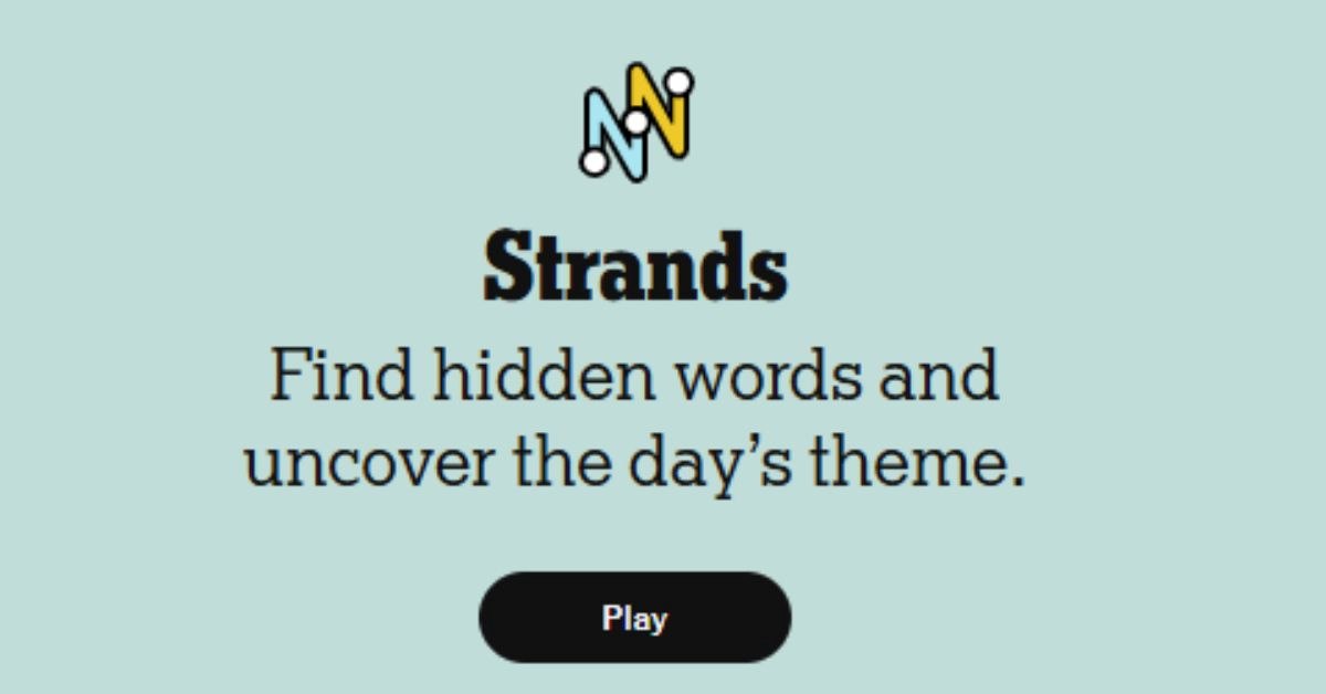 NYT Strands Today (21 March 2025): Check Clues, Hints and Spangram for Friday Game