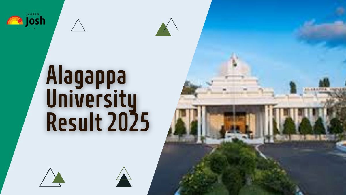 Alagappa University Result 2025 OUT at alagappauniversity.ac.in; Direct Link to Download UG and PG Marksheet