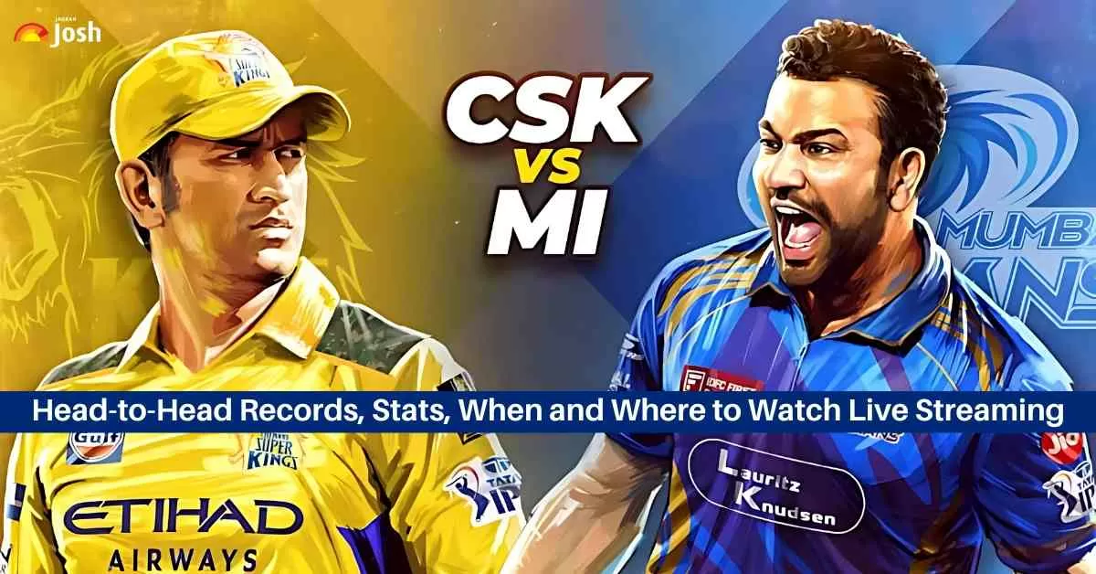 CSK vs MI 2025